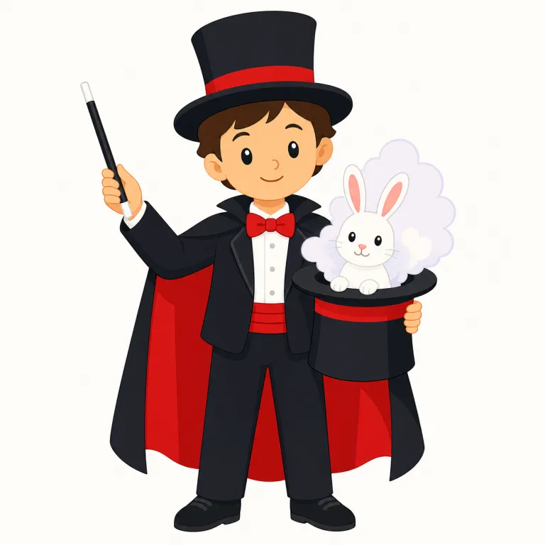 magicianの覚え方イラスト