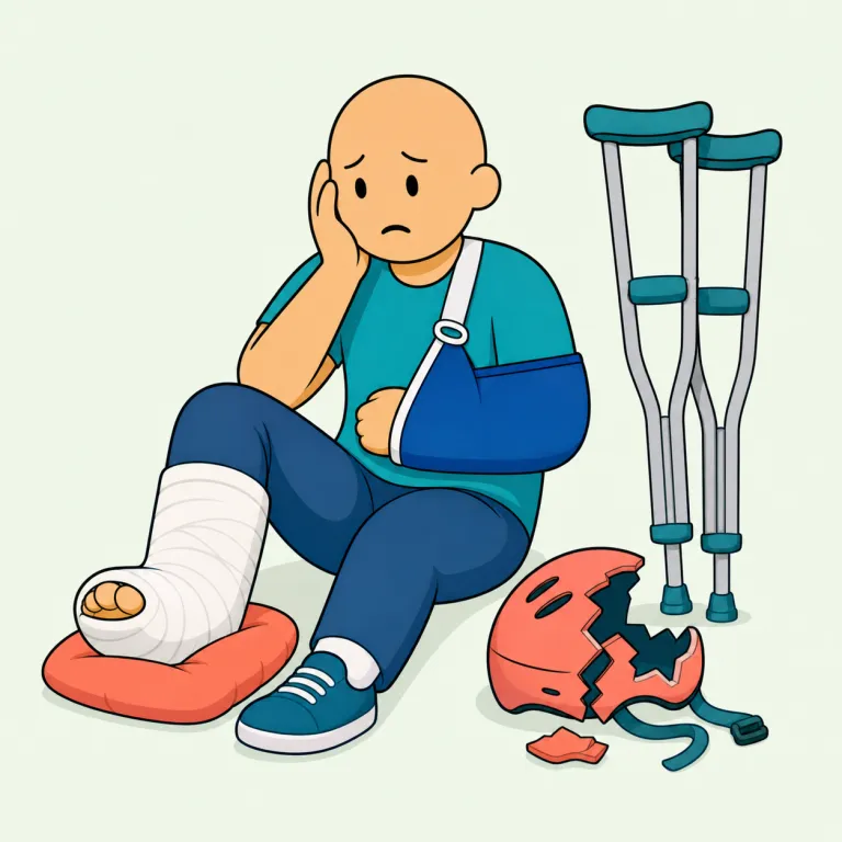 maiming（重傷を負わせること・名詞）の覚え方イラスト — まず核は「maim」= 身体の一部を深刻に損ない、機能を奪うほど傷つける、です