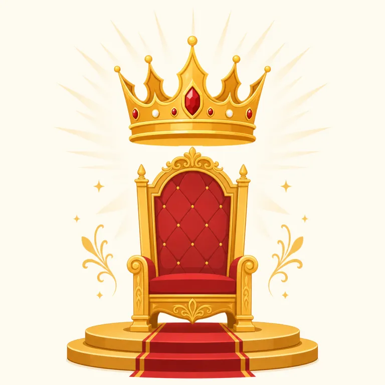 majesty（威厳・名詞）の覚え方イラスト — majesty は majestic「荘厳な・堂々とした」の名詞形と考えると覚えやすい語です