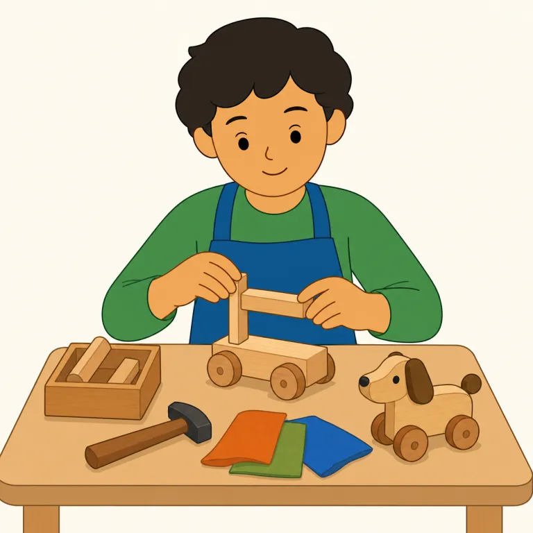 maker（作り手・名詞）の覚え方イラスト — この「作り手」の maker は、会社としての「メーカー」ではなく、何かを実際に作る人や創造する人を指す用法です