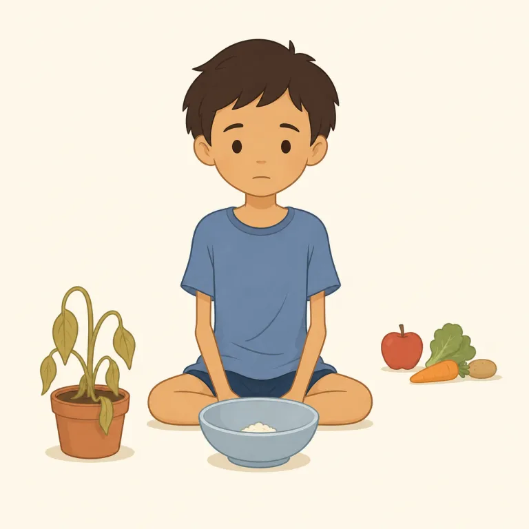 malnutritionの覚え方イラスト