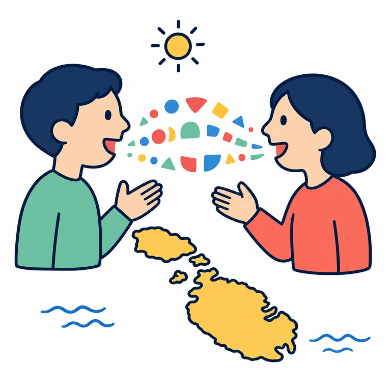 maltese（マルタ語・noun）の覚え方イラスト