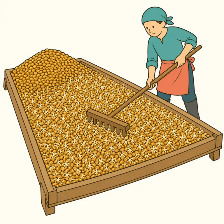 malting（麦芽製造・noun）の覚え方イラスト
