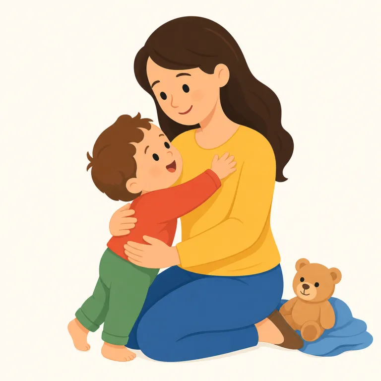 mamma（ママ・名詞）の覚え方イラスト — mamma は mama に m が一つ加わった形として見ると覚えやすいです