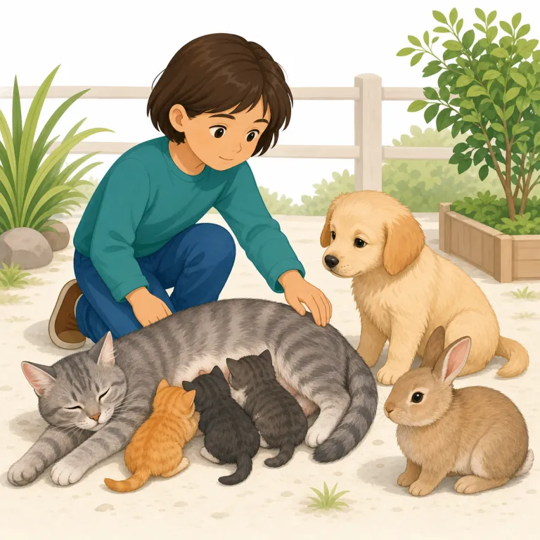 mammal（哺乳動物・名詞）の覚え方イラスト — mammal は animal の中の一グループだと考えると覚えやすい語です