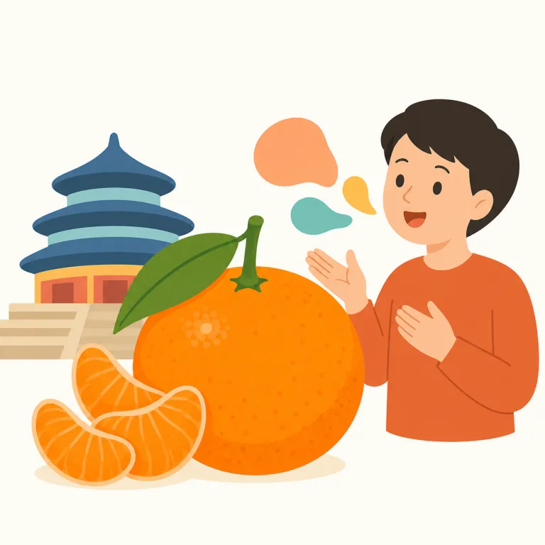 mandarinの覚え方イラスト