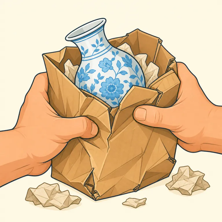 manhandling（乱暴な扱い・名詞）の覚え方イラスト — handle=「扱う」を知っていれば、manhandle は「人の力でむりやり扱う」とまとめて覚えやすい
