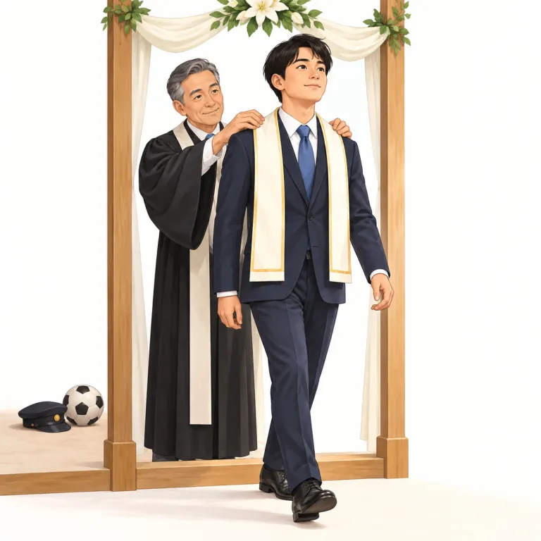 manhood（成年期、成人・noun）の覚え方イラスト
