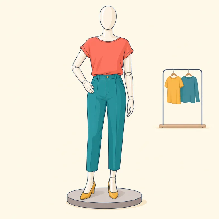 mannequin（マネキン・名詞）の覚え方イラスト — mannequin は日本語の「マネキン」で定着しているので、まず衣料品店・ショーウィンドウ・服を着せる等身大の人形、という場面ごと覚えるのが最短です