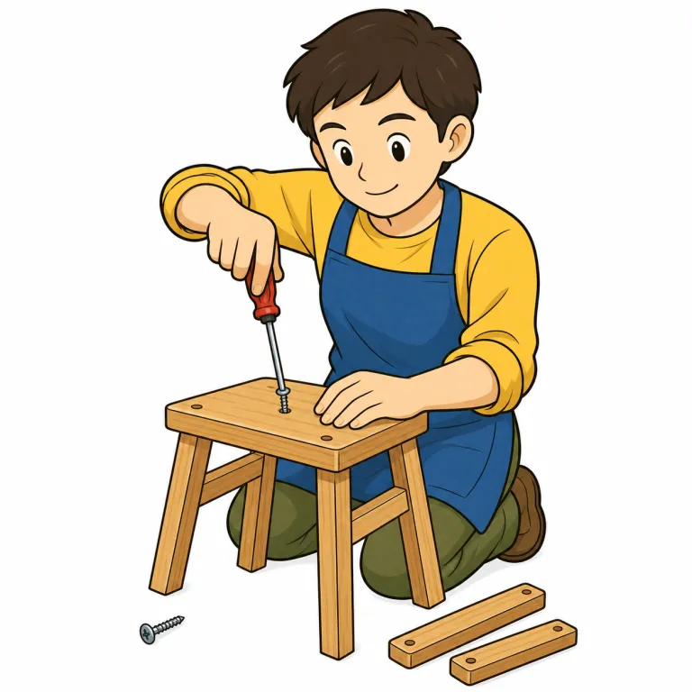 manually（手作業で・adverb）の覚え方イラスト