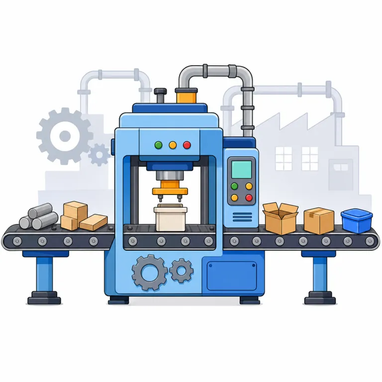 manufacturing（製造、製造業・名詞）の覚え方イラスト — manufacture を知っていれば、manufacturing は「作ることが続く全体の活動」とつかむと覚えやすいです