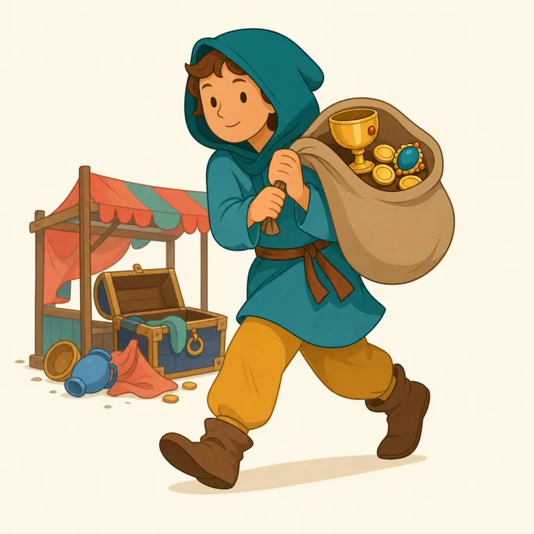 marauder（略奪者・名詞）の覚え方イラスト — -erで「〜する人」を表すので、まず maraud + er で「略奪して回る人」と捉える