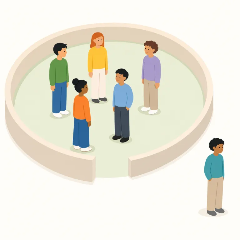 marginalization（疎外化・名詞）の覚え方イラスト — margin（余白）を知っていると覚えやすい語です