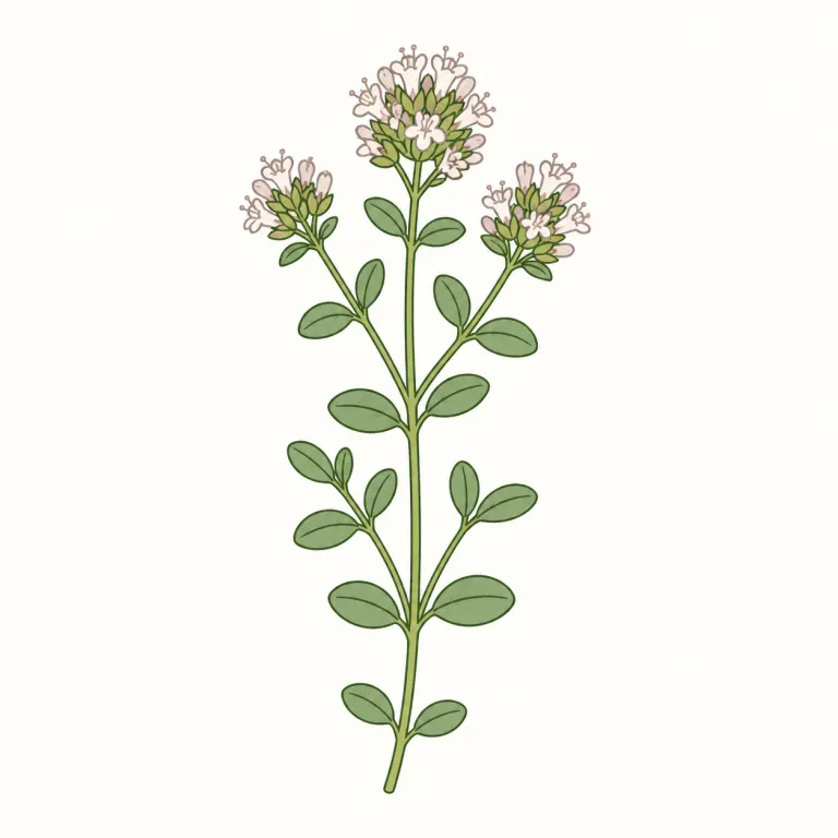 marjoram（マジョラム・noun）の覚え方イラスト