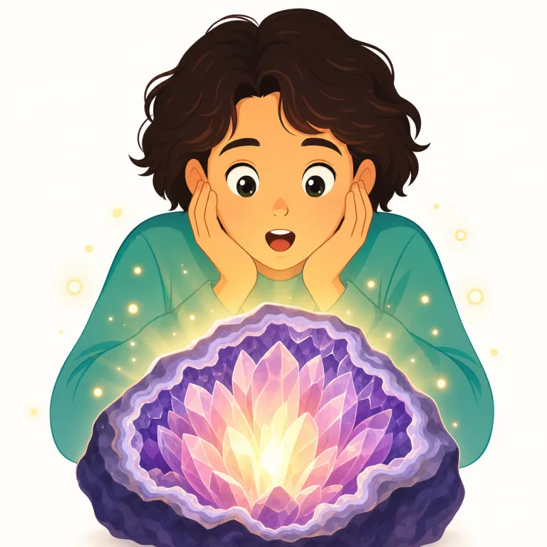 marveling（驚嘆する・動詞）の覚え方イラスト — この項目は marveling の基本的な「驚く」ではなく、対象の見事さや価値に心を動かされて「驚嘆する」意味として覚えます