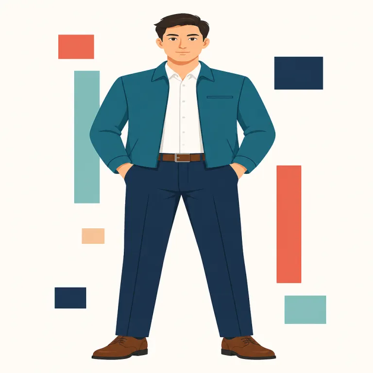 masculineの覚え方イラスト