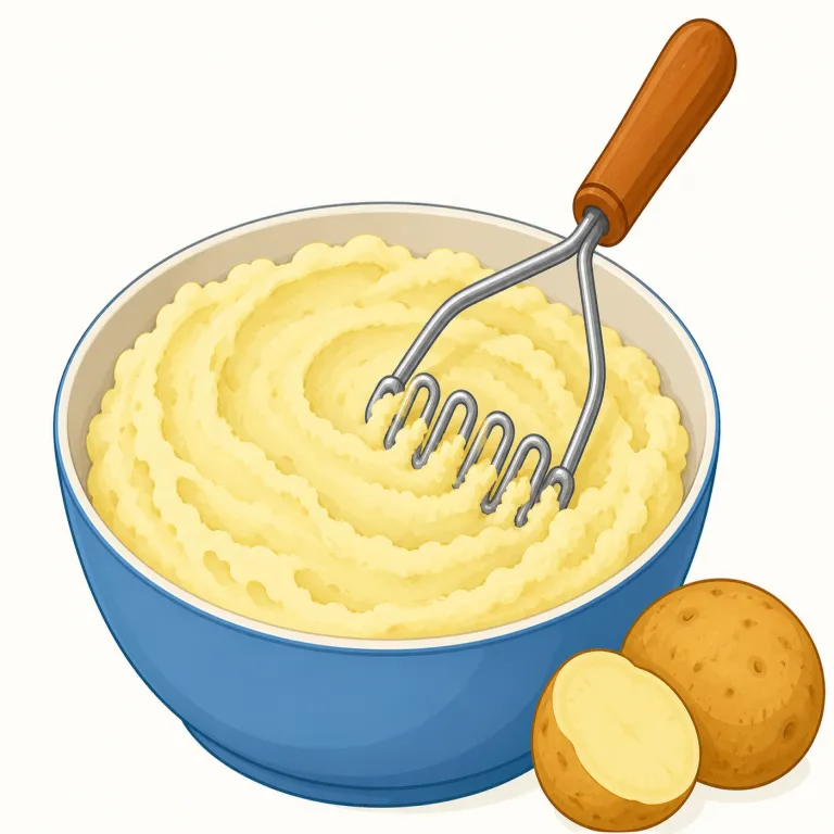 mashed（つぶした・形容詞）の覚え方イラスト — mash を知っていれば覚えやすい