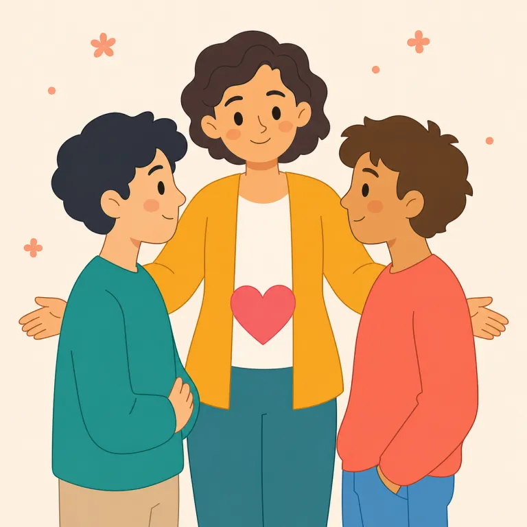 matchmaker（仲人・名詞）の覚え方イラスト — matchmaker は、まず知っている match「合う・組み合わせる」と maker「作る人」に分けると覚えやすいです