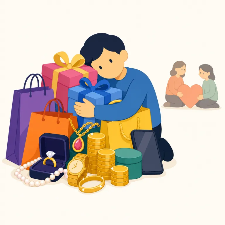 materialism（物質主義・名詞）の覚え方イラスト — material は「物」と考えましょう