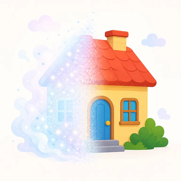 materialize（実現する・動詞）の覚え方イラスト — material を知っていれば、「まだ頭の中だけだったものが material＝実体あるものになる」とつなげると覚えやすいです