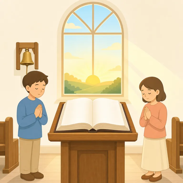 matin（朝の礼拝・朝課・名詞）の覚え方イラスト — 「朝」にひもづけて覚える語