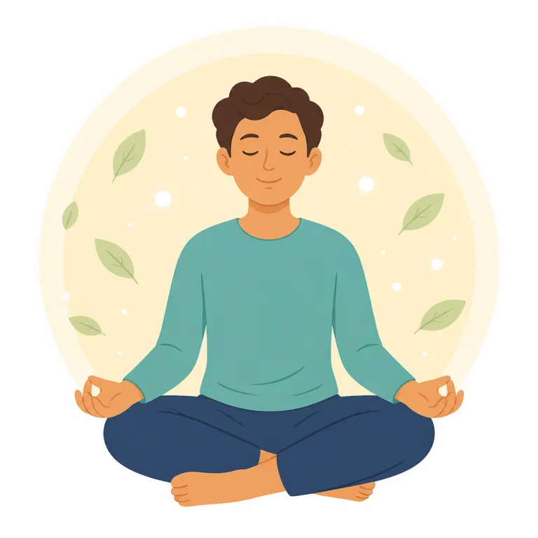 meditationの覚え方イラスト