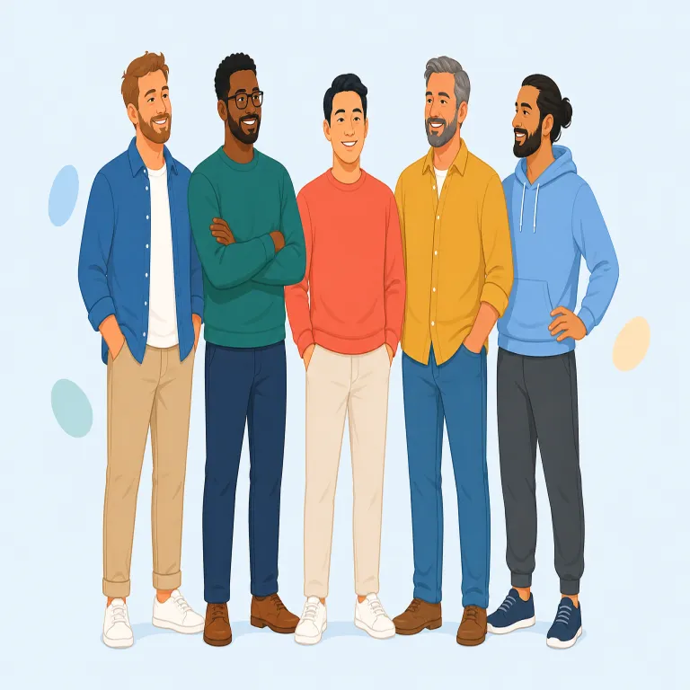 men（男性たち／男たち・名詞）の覚え方イラスト — man の複数は mans ではなく men