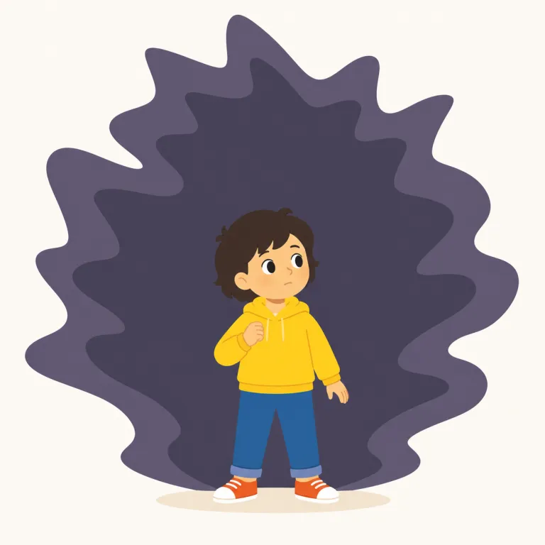 menace（脅威・名詞）の覚え方イラスト — 名詞の menace は、漠然とした danger ではなく、こちらへ害を及ぼし得る相手や要因を一個の対象として捉える語です