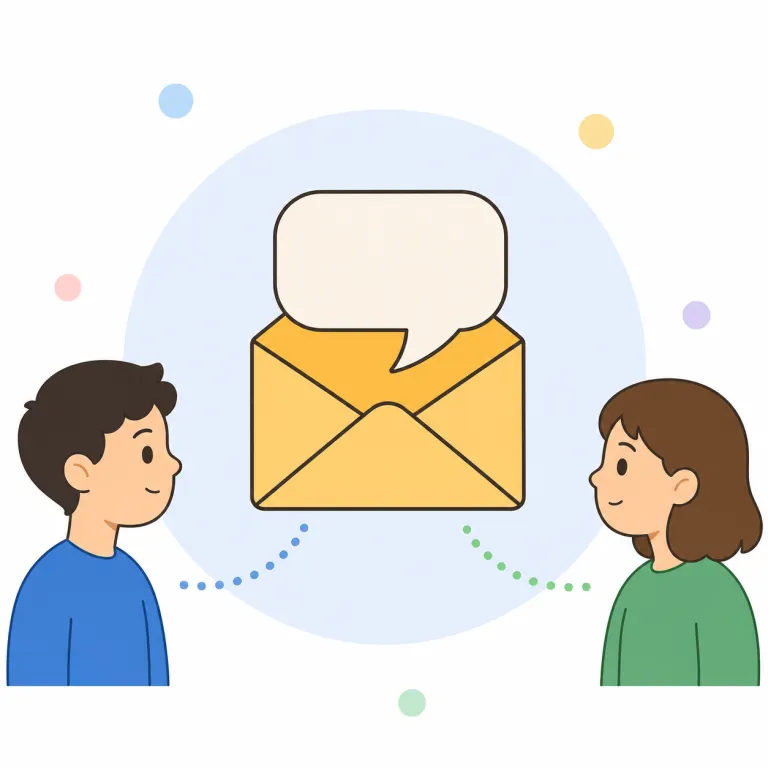 message（メッセージ・名詞）の覚え方イラスト — このエントリの message は、基本義の「伝言」とは別に、作品・演説・広告などが相手に伝えようとする考えや主張を指す「メッセージ」として覚えます