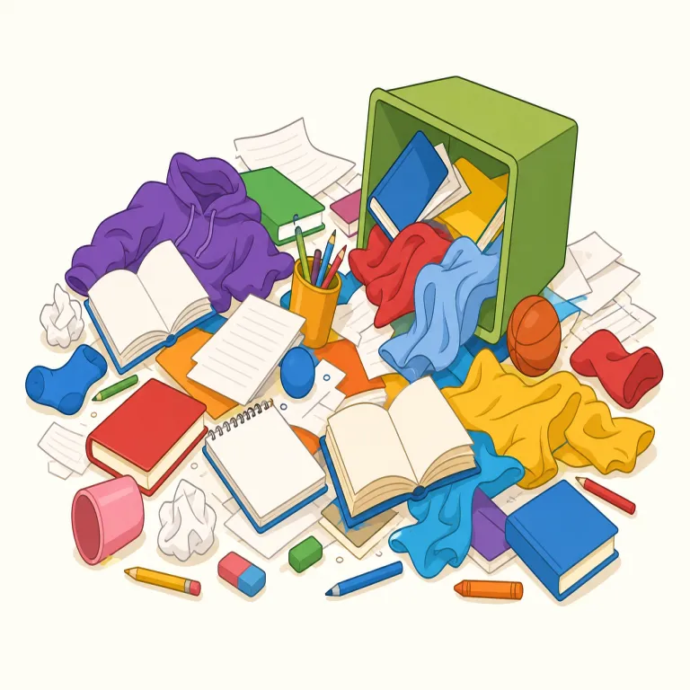 messinessの覚え方イラスト