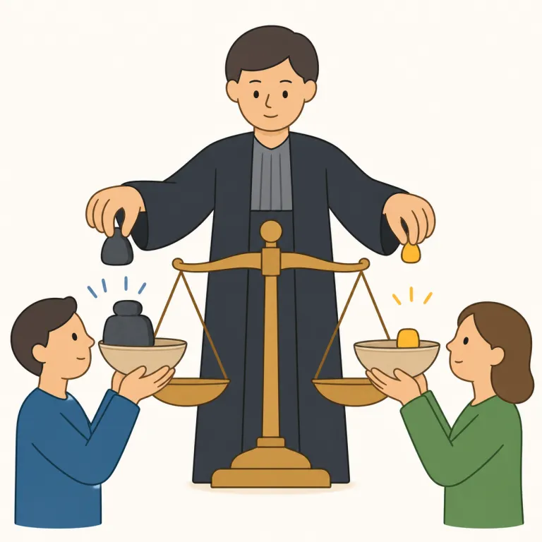 mete（与える・課す・動詞）の覚え方イラスト — mete は日常会話ではほとんど単独で見ないので、まず mete out でひとかたまりにして覚えるのが近道です