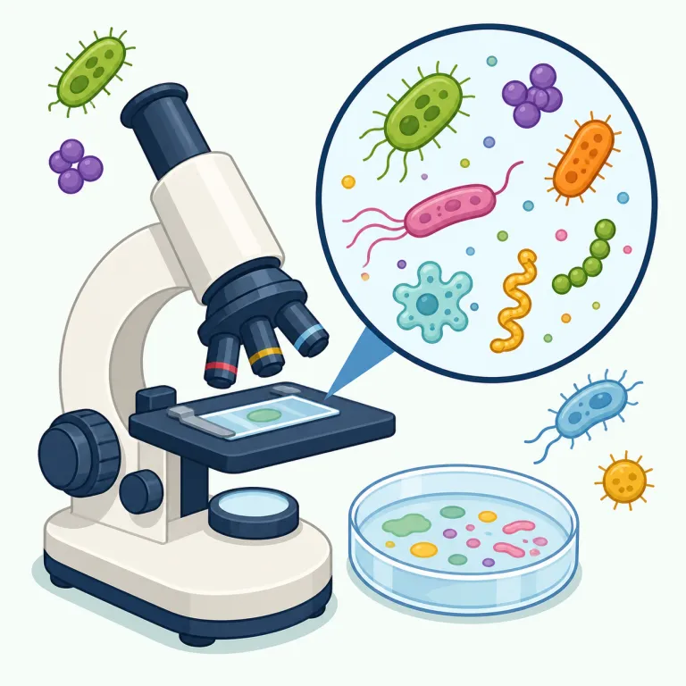 microbiologyの覚え方イラスト