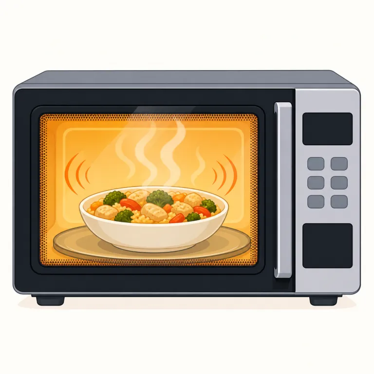 microwavingの覚え方イラスト