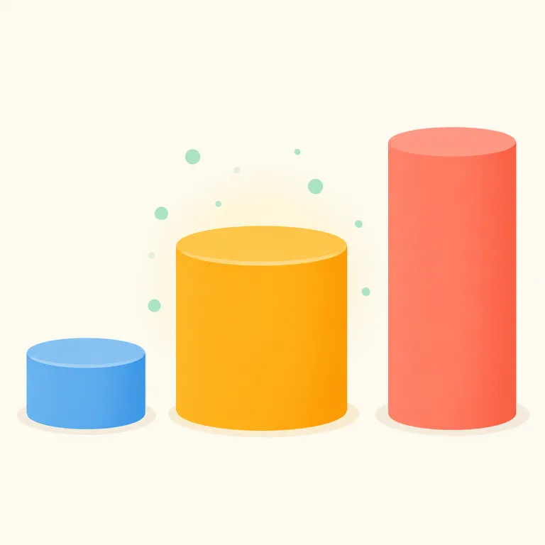 midrange（中間域・名詞）の覚え方イラスト — midrange は mid（真ん中）+ range（範囲）で、そのまま「真ん中の帯」と捉えると覚えやすい