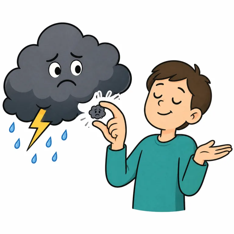 minimise（軽視する・verb）の覚え方イラスト