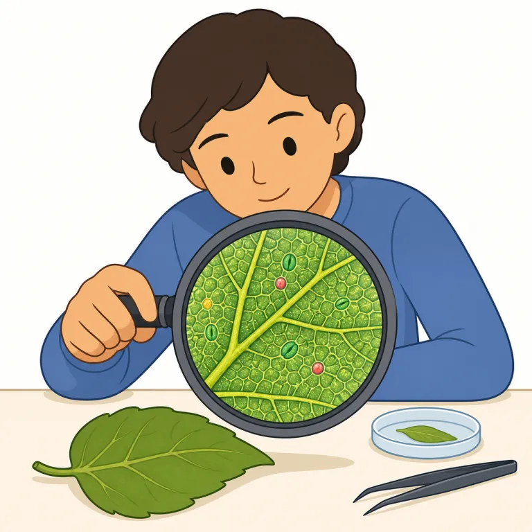 minutely（細かく・副詞）の覚え方イラスト — minute を「分」だけでなく「ごく小さい・細かい」という形容詞でも覚えていると、minutely はそこに -ly が付いた「細部レベルで」という副詞だと取りやすくなります