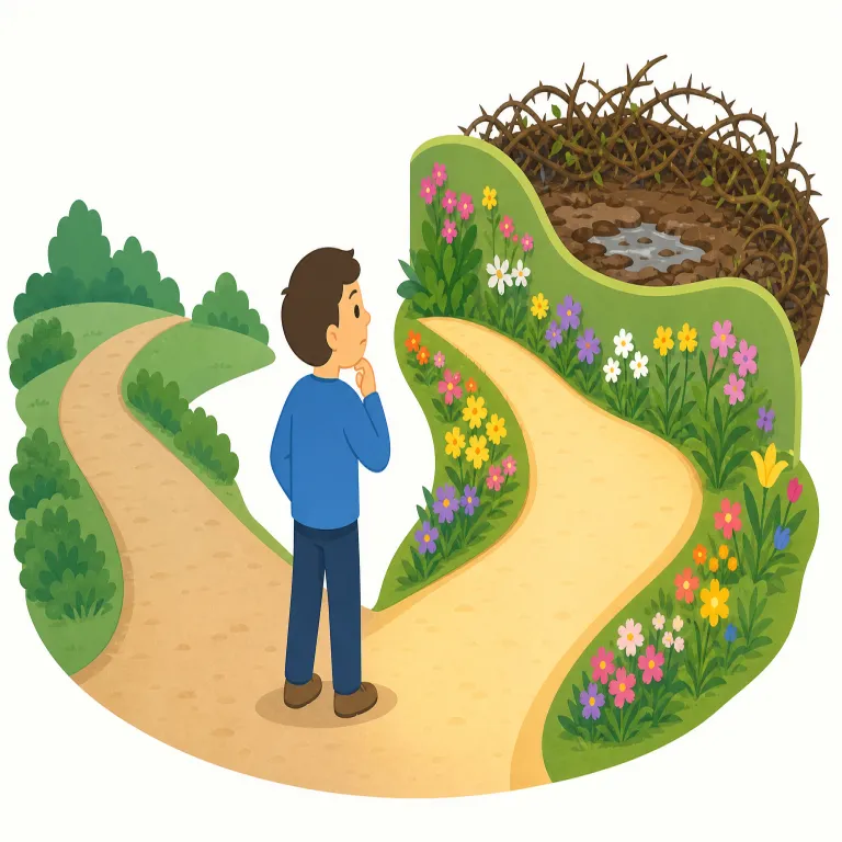 misconception（誤解・名詞）の覚え方イラスト — misconception は「誤った理解・思い込み」と覚えます