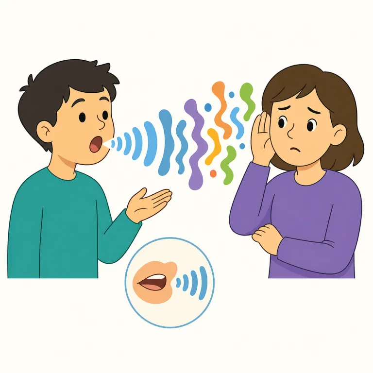 mispronouncedの覚え方イラスト