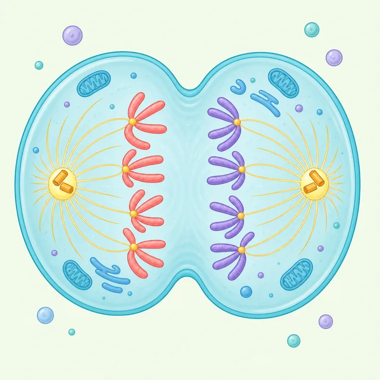 mitotic（有糸分裂の・形容詞）の覚え方イラスト — まず mitosis（有糸分裂）を知っていれば、mitotic はその形容詞版だと押さえると覚えやすいです