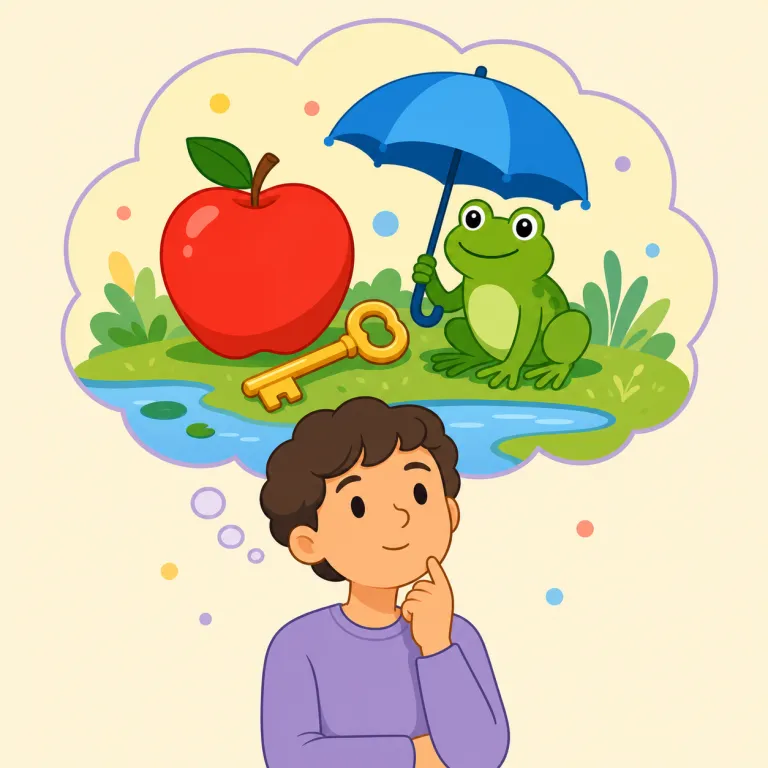 mnemonic（記憶法・名詞）の覚え方イラスト — 覚える軸は2つです