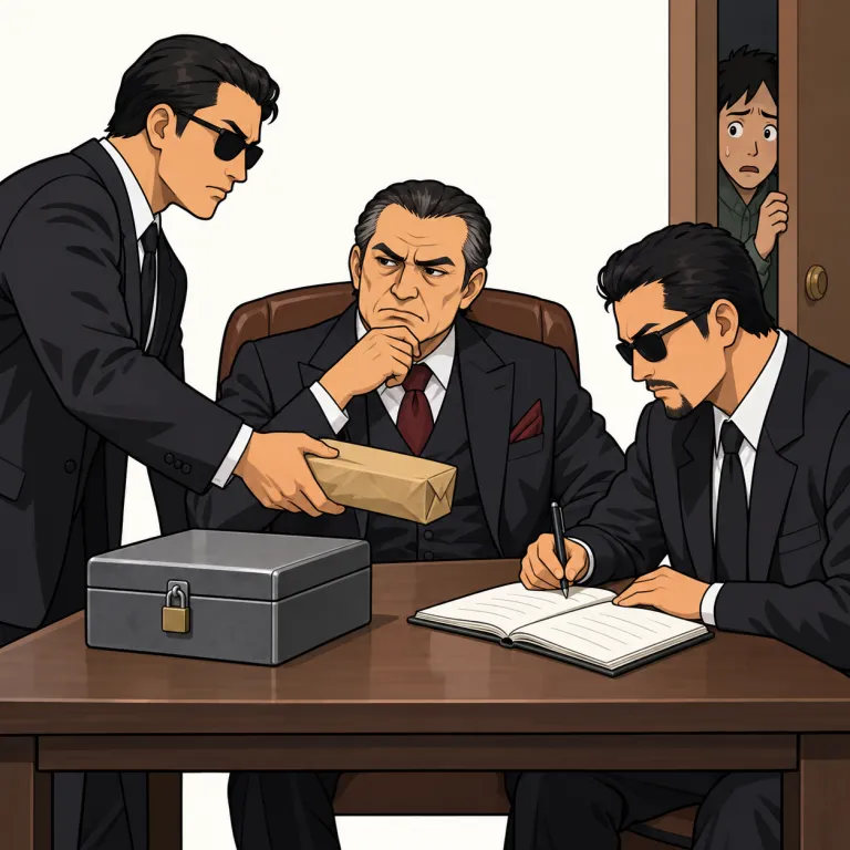 mob（マフィア・noun）の覚え方イラスト