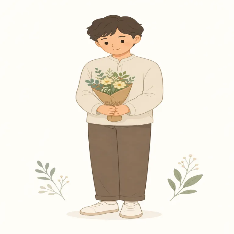 modest（控えめな・形容詞）の覚え方イラスト — このエントリの `modest` は、人柄の「謙虚な」ではなく、物・金額・量・規模が大きすぎず派手でないという意味です