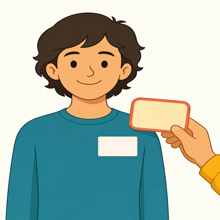 moniker（ニックネーム・名詞）の覚え方イラスト