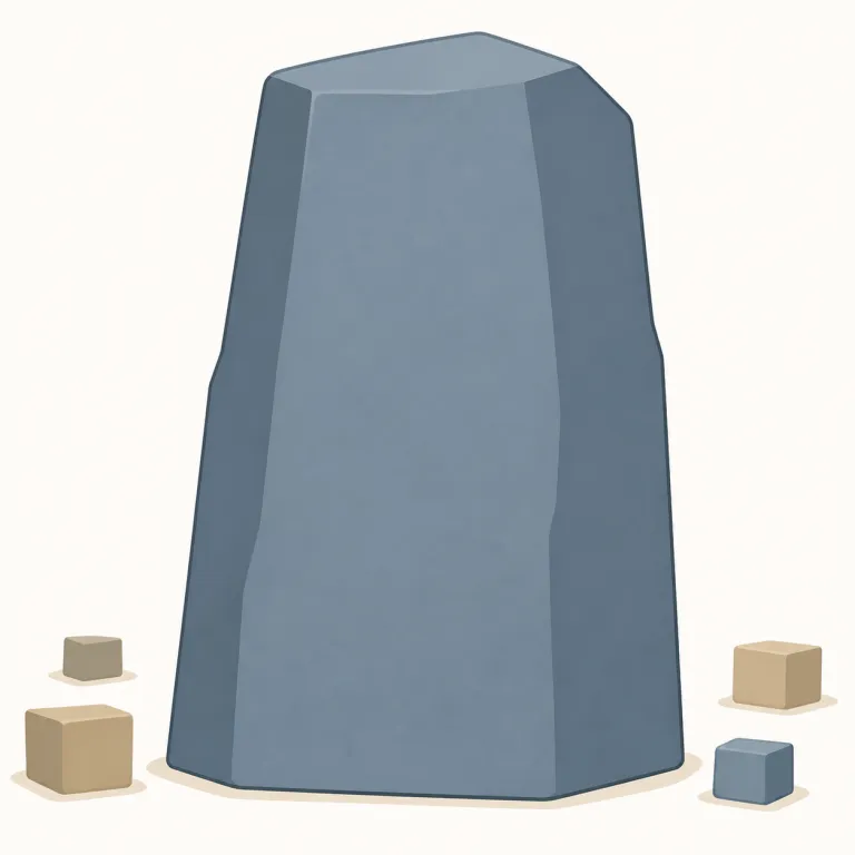 monolithic（モノリシック・adjective）の覚え方イラスト