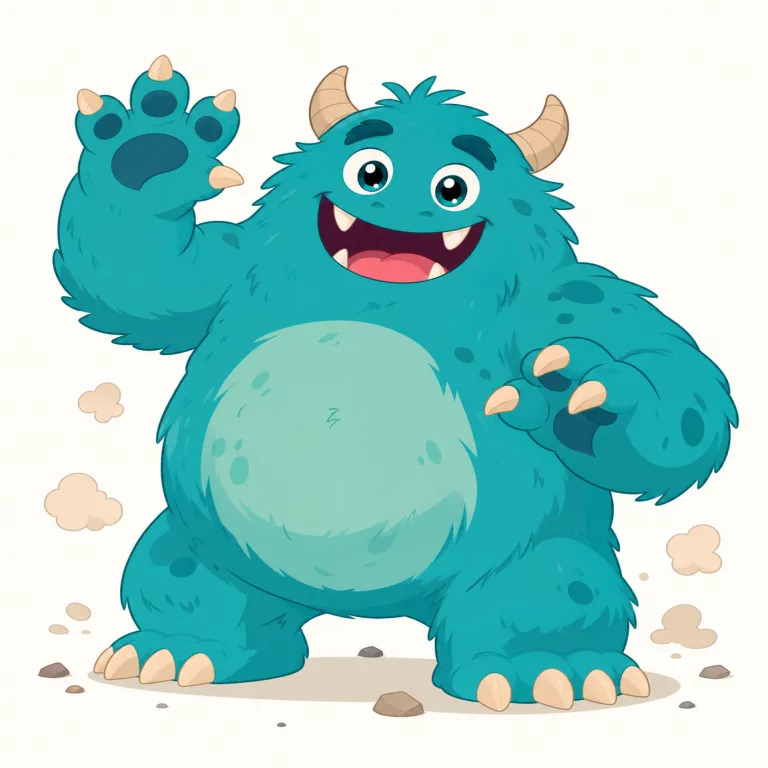 monster（怪物、巨大で手に負えないもの・名詞）の覚え方イラスト — monster はまず「怪物」の基本像を押さえ、そのうえで比喩の広がりを覚えると残りやすい
