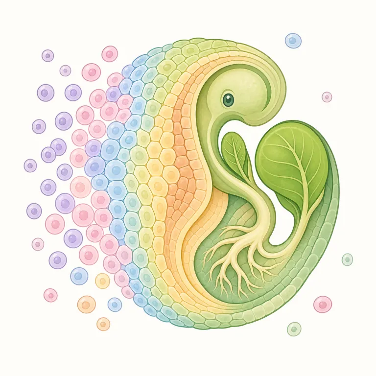 morphogenesis（形態形成・名詞）の覚え方イラスト — このエントリでは morphogenesis を「形態形成」として覚えます