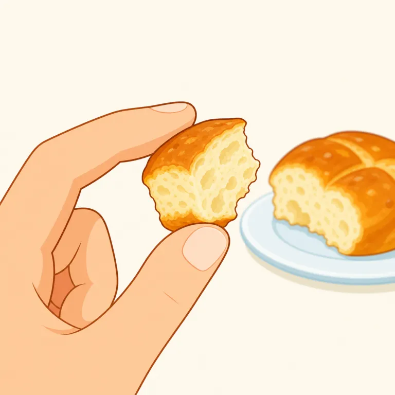 morsel（一口・名詞）の覚え方イラスト — morsel は、まず bite や mouthful よりも『上品で小さく、ちょっとつまむ一口』を思い浮かべると定着しやすいです