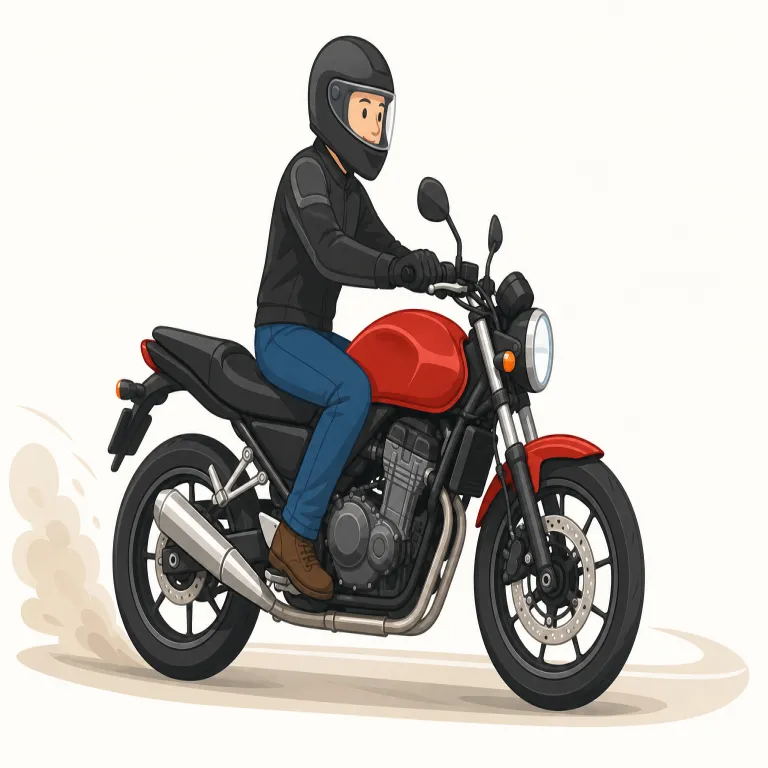 motorcyclingの覚え方イラスト