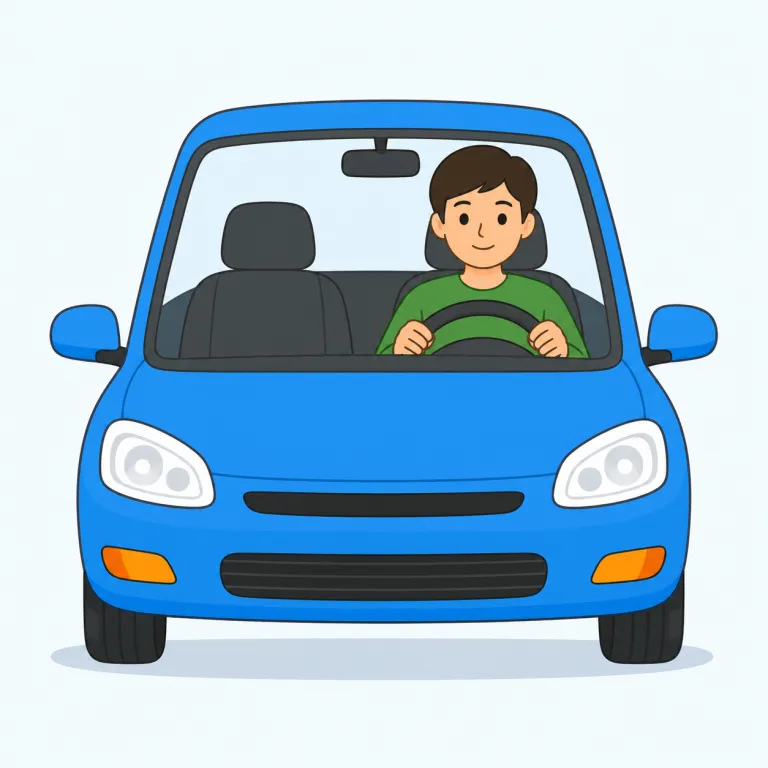 motorist（運転手・名詞）の覚え方イラスト — motor が分かれば核はつかみやすい語です