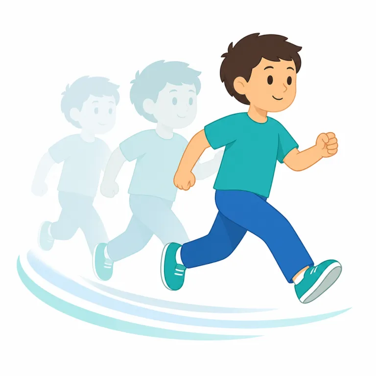 movement（動き、移動・名詞）の覚え方イラスト — move に -ment が付いた形で、まずは「動くこと」をそのまま名詞にした語です